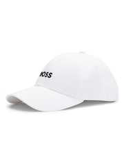 BOSS Natural Embroidered Logo Cap In 100% Cotton Twill - Image 2 of 5