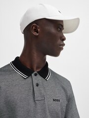 BOSS Natural Embroidered Logo Cap In 100% Cotton Twill - Image 5 of 5
