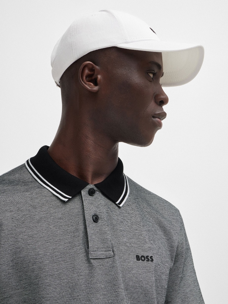 BOSS Natural Embroidered Logo Cap In 100% Cotton Twill - Image 5 of 5