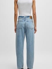 BOSS Blue Balloon-Fit Denim Jeans - Image 3 of 5