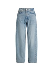 BOSS Blue Balloon-Fit Denim Jeans - Image 5 of 5