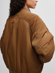 BOSS Orange Water-Repellent Jacket With Branded Zip Puller - Image 5 of 6