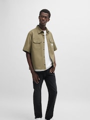 HUGO Blue Grey Blue Slim Fit Stretch Denim Jeans - Image 2 of 5