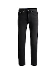 HUGO Blue Grey Blue Slim Fit Stretch Denim Jeans - Image 5 of 5