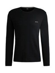 BOSS Black BOSS Embroidered-Logo Pyjama T-Shirt - Image 5 of 5