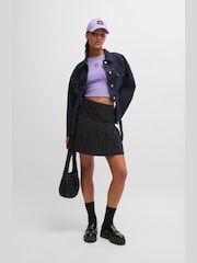 HUGO Black Shoulder Bag In Quilted Effect Faux Leather - Image 2 of 5