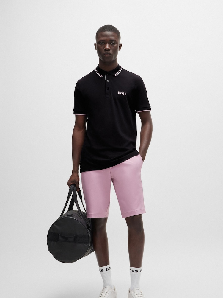 BOSS Black Paddy Pro Golf Tipped Polo Shirt - Image 2 of 4