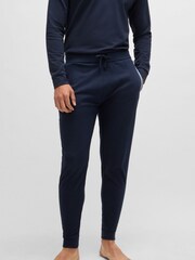BOSS Blue Tracksuit 100% Cotton French Terry Joggers - Image 1 of 5