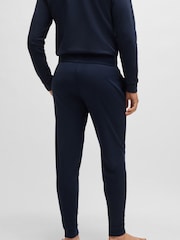 BOSS Blue Tracksuit 100% Cotton French Terry Joggers - Image 4 of 5
