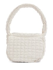 HUGO White Shoulder Bag In Quilted Effect Faux Leather - Image 5 of 5
