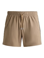 BOSS Natural Iconic Swim Shorts - Image 4 of 4