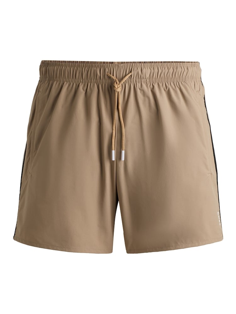 BOSS Natural Iconic Swim Shorts - Image 4 of 4