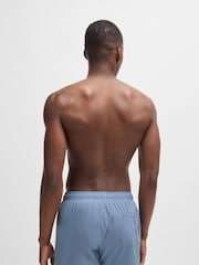 BOSS Blue Iconic Swim Shorts - Image 3 of 4