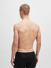 BOSS BOSS Logo Waistband Pyjama Cotton Shorts 2 Pack - Slika 2 iz 5