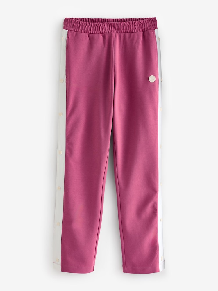 HUGO Pink Side Popper Tape Joggers - Image 5 of 5 HUGO Pink Side Popper Tape Joggers - Image 5 of 5