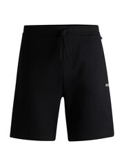 BOSS Black BOSS Embroidered-Logo Pyjama Shorts - Image 5 of 5