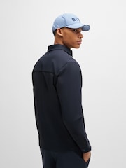 BOSS Blue Relaxed Fit Water-Repellent Overshirt - Image 4 of 5