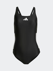 Черный - adidas 3 Stripe Bold Swimsuit - Изображение 3 из 3
