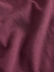 Gap Burgundy Vintage Soft V-Neck T-Shirt - Image 4 of 4