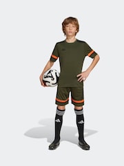 adidas Khaki Green Squadra 25 T-Shirt - Image 3 of 7