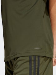 adidas Khaki Green Squadra 25 T-Shirt - Image 5 of 7
