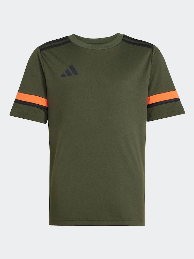 adidas Khaki Green Squadra 25 Jersey Kids - Image 6 of 7