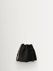 NAGHEDI Black Gramercy Medium Bucket Bag - Image 2 of 6