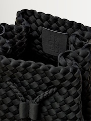 NAGHEDI Black Gramercy Medium Bucket Bag - Image 3 of 6