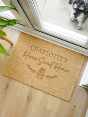 Personalised Sweet Home Rectangle Indoor Doormat by PMC - Image 3 of 5