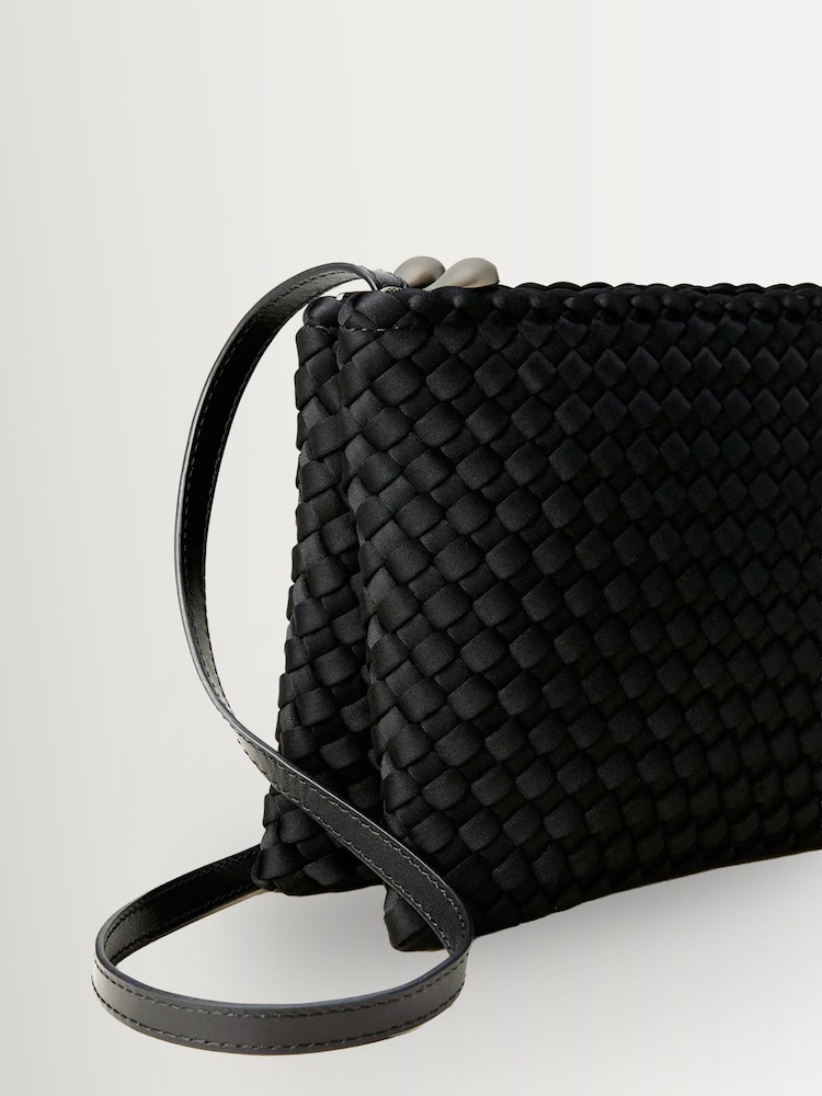NAGHEDI Black Soho Medium Envelope Bag - Image 2 of 6