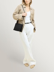 NAGHEDI Black Soho Medium Envelope Bag - Image 6 of 6