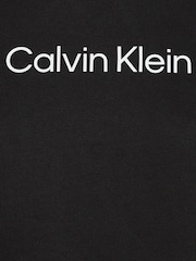 Calvin Klein Black 100% Cotton Hero Logo Cotton Sweatshirt - Image 6 of 6