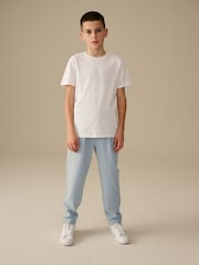 Blue Smart Pull-On Trousers (3-16yrs) - Image 2 of 8
