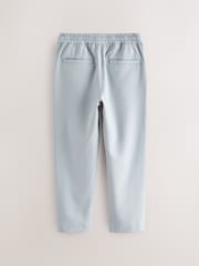 Blue Smart Pull-On Trousers (3-16yrs) - Image 6 of 8