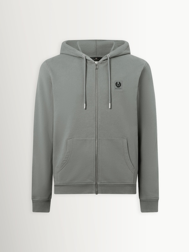 Belstaff Grey Full Zip Hoodie - Image 1 of 3