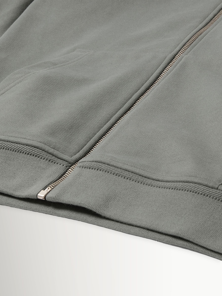 Belstaff Grey Full Zip Hoodie - Image 7 of 7