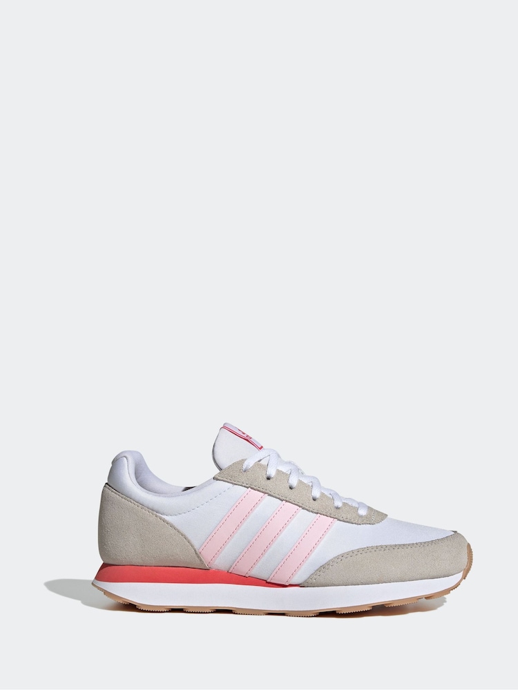 adidas White Run 60s Trainers - Image 1 of 9