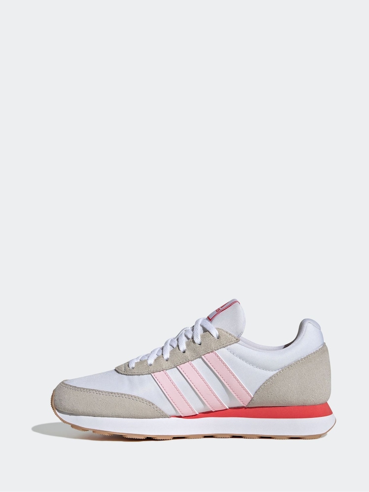adidas White Run 60s Trainers - Image 2 of 9
