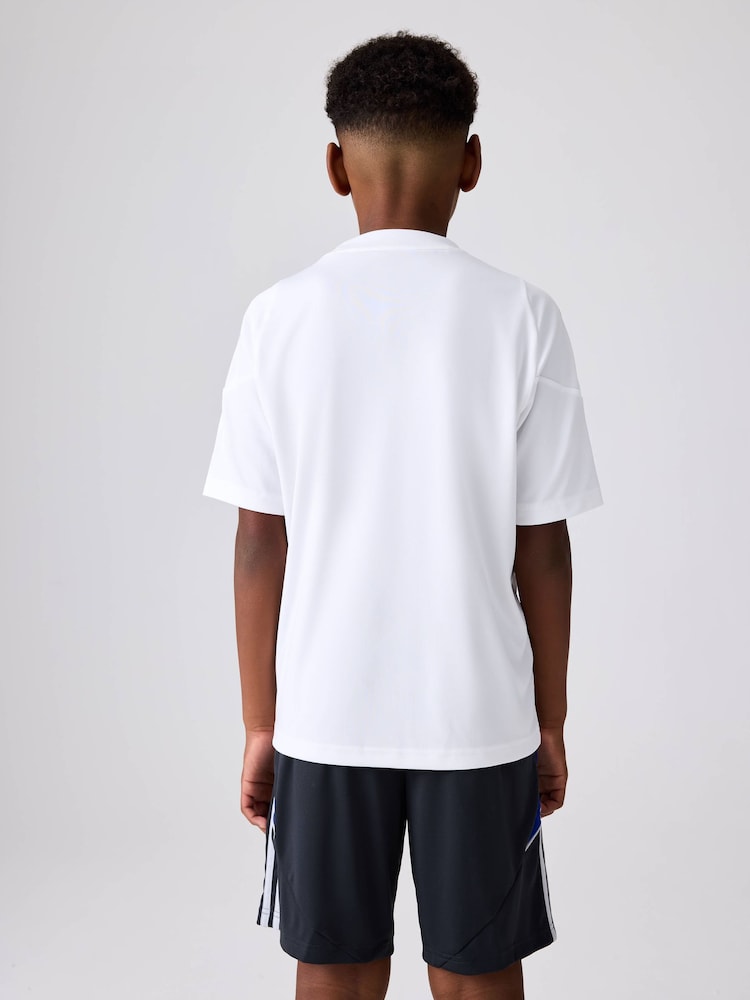 adidas White Messi T-Shirt - Image 3 of 5