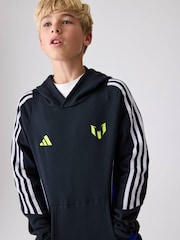 adidas Grey Messi Hoodie - Image 4 of 6