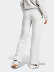 adidas light Grey Small Logo Joggers - Image 2 of 6