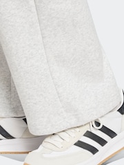 adidas light Grey Small Logo Joggers - Image 3 of 6