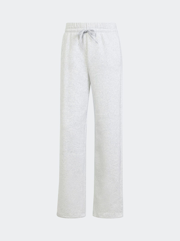 adidas light Grey Small Logo Joggers - Image 6 of 6