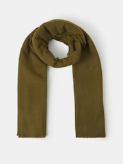 Accessorize Green Super Soft Plain Blanket Scarf - Image 1 of 2