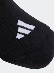 adidas Black Logo Socks 3 Pack - Image 3 of 4