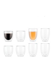 Bodum Set of 8 Double Walled Glasses - Image 1 of 4