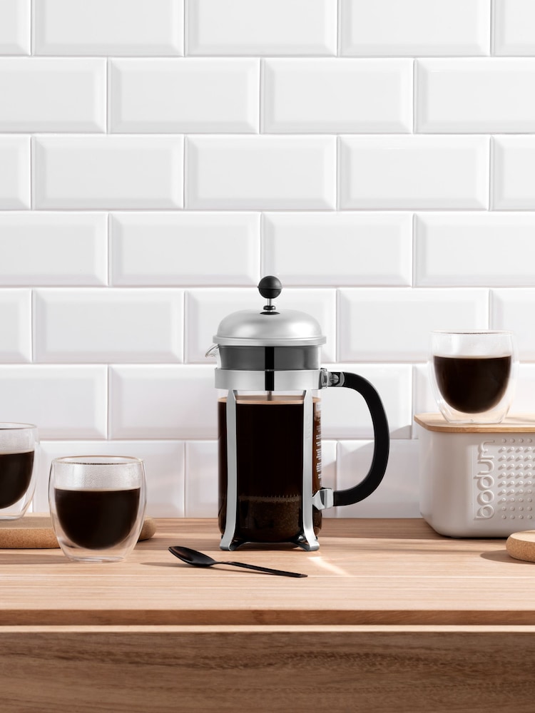 Bodum Chrome Chambord 8 cup/1L Coffee Maker - Image 2 of 6