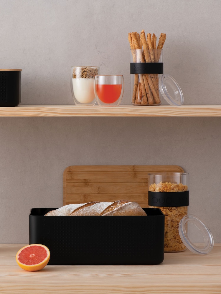 Bodum Black Bistro Bread Bin - Image 1 of 7