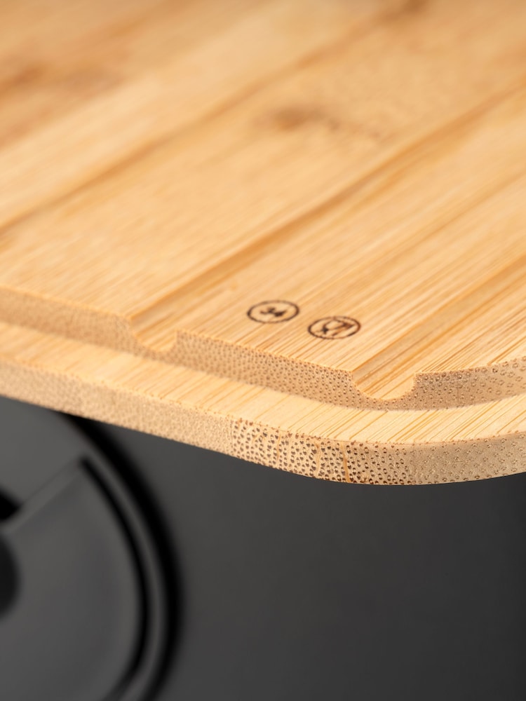 Bodum Black Bistro Bread Bin - Image 2 of 7