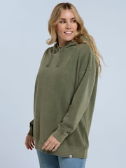 Animal Green Amber Womens Relaxed Hoodie - Image 1 of 8